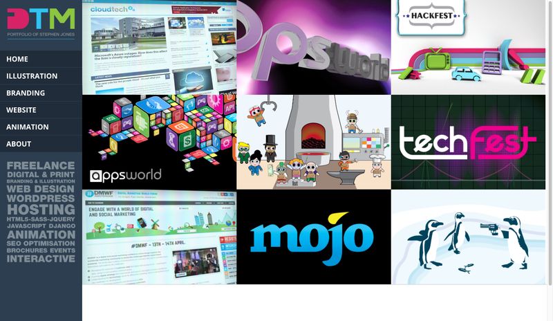 Design The Moment homepage